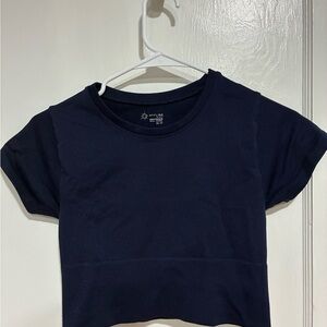 Aerie Navy Blue Crop Top Size XS